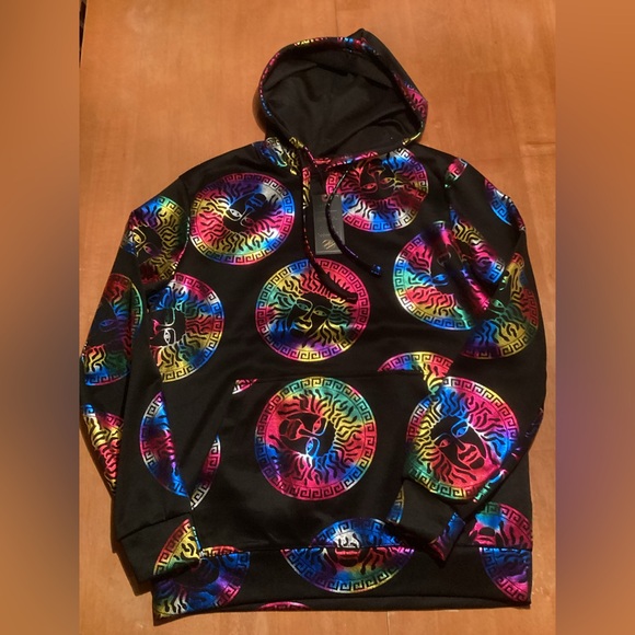 Drill Clothing  Rainbow Medusa Hoodie - Picture 1 of 9